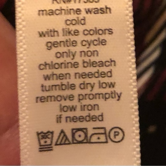 DKNY/ NWT/ 2 Pc. woman’s Pajama set/ Red Plaid / size XL ( (16-18) - Picture 9 of 10